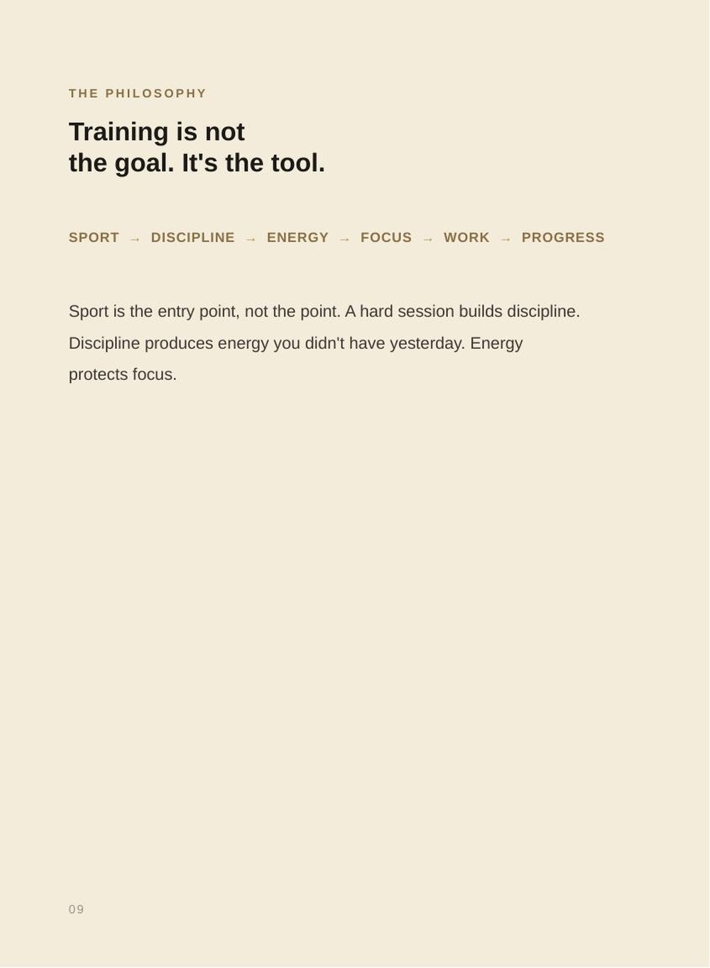 Opening page: for those on their way