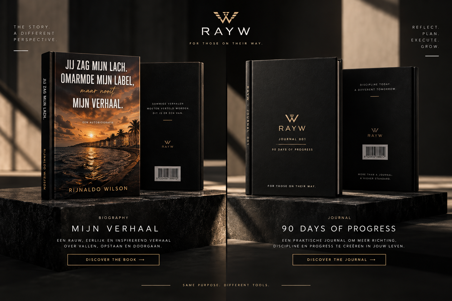 The RAYW Biography and Journal — the story and the starting point