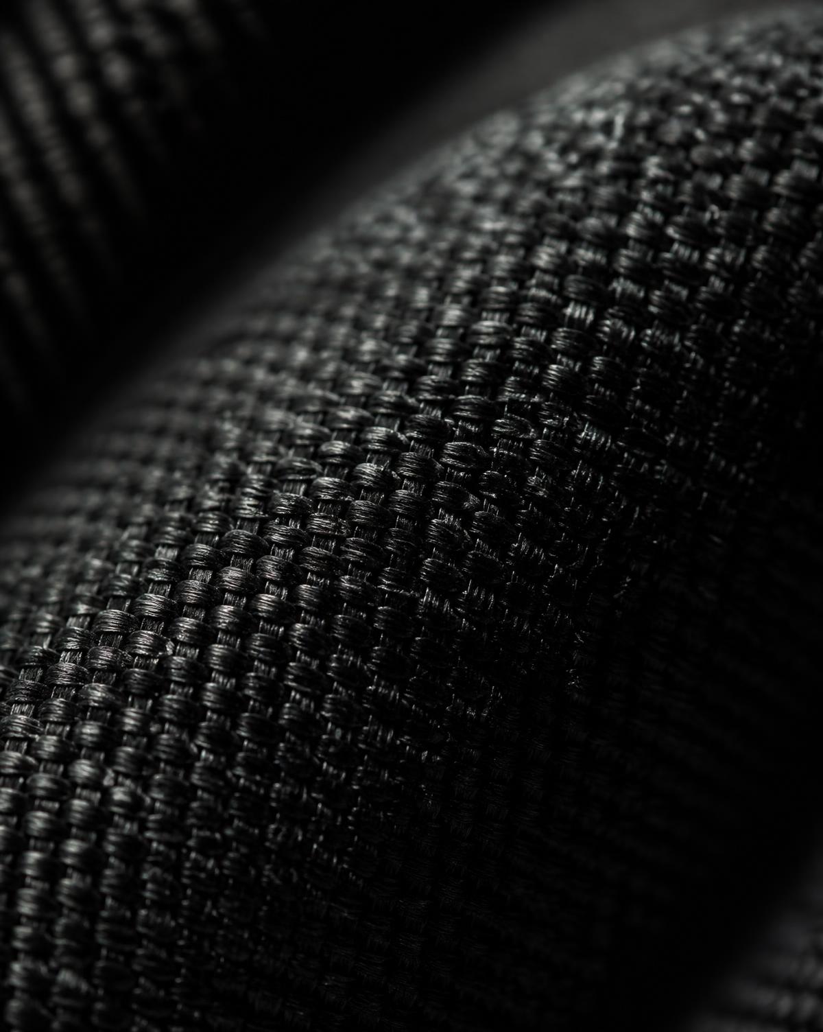 Macro detail of RAYW technical fabric